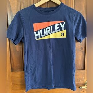 Hurley Kids Navy Tee with Graphic